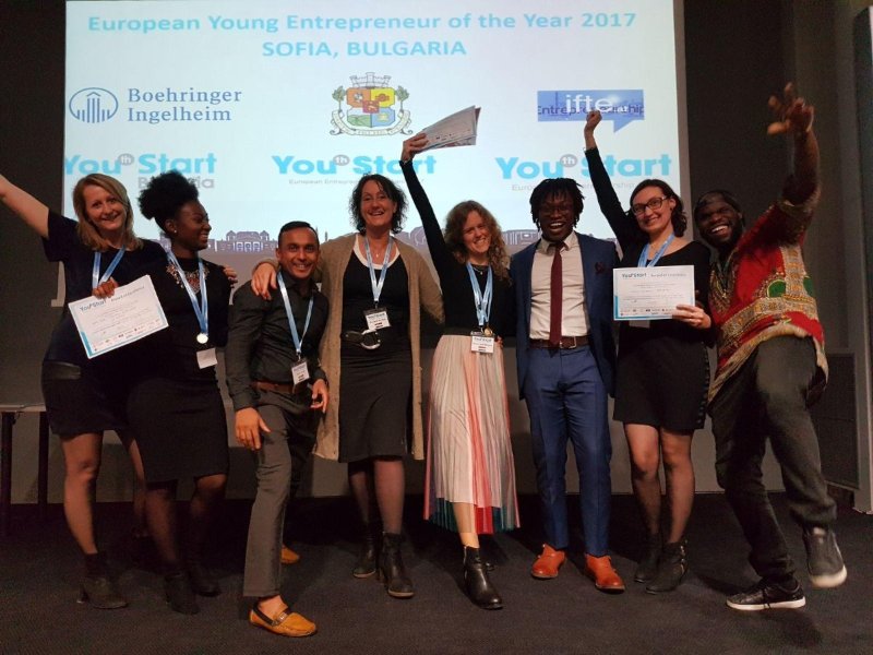 Winnaar European Young Entrepreneur van 2017!
