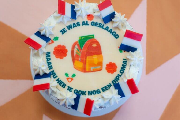 Geslaagd bovenaf