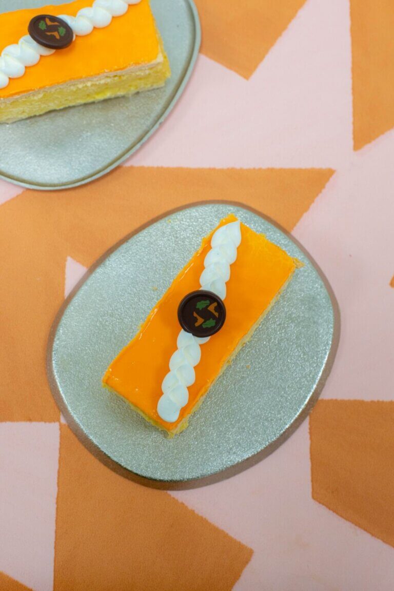 Vegan tompouce koningsdag
